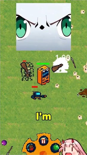 🌿 Building a Grass Tileset Inspired by Reincarnated as a Vending Machine Season 2 #godot4 #shorts