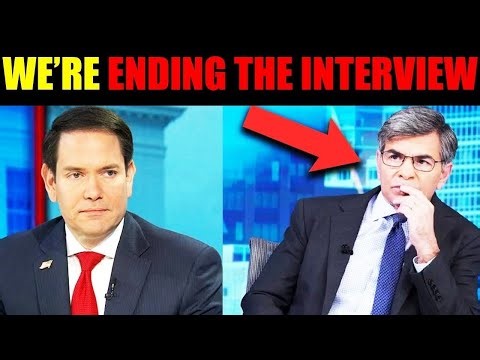 ABC Host WALKS OUT of Interview after Marco Rubio Humiliates Him after Asking THIS!