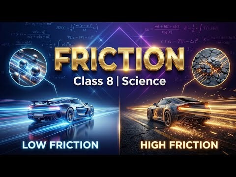 Friction Class 8 One Shot 🔥 | Full Chapter | CBSE Science | Enlighten Classes