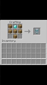 crafting diamond shield moment #minecraft​ #shorts​ #youtube​​​​​​​​​​​ #youtubeshorts