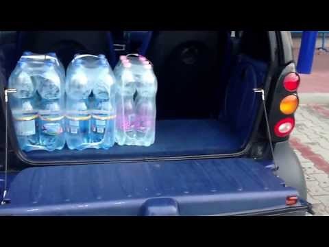 Smart Car Trunk Space Test, Mercedes Smart Fortwo kofferraumvolumen test, Smart MC01