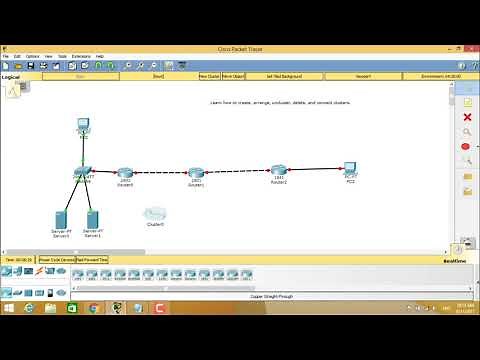 Clustering A Network Topology