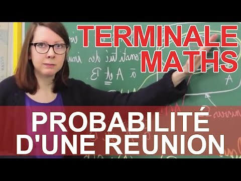 Probability of a meeting - Course reminder - Final year math - Les Bons Profs