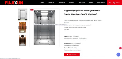 Machine Room Elevator, Machine Room-Less Elevator Manufacturers