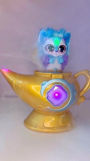 The new Magic Mixies Genie Lamp is here to make all of your wishes come true! Rub your lamp to create magical mist and complete the challenges to reveal your genie mixie! Get your own Magic Mixies Genie Lamp online today and in stores October 1st! Thank you @SuperMooseToys #AD #MagicMixies #MagicMixiesLamp