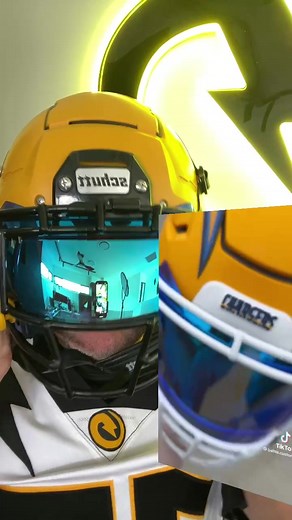 Customize Your Football Visor with SHOC Zero G Plus Sapphire for Schutt F7