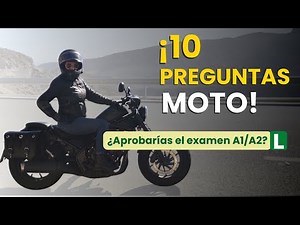 ✅ A1/A2 License: 10 Exam Questions You MUST Know 🏍️ (Moto 2025)