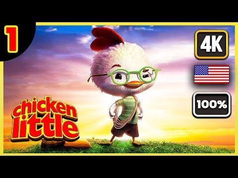 Chicken Little 100% Walkthrough - Level 1 : Late For School | All 5 Collectibles [4K 60ᶠᵖˢ] (PC,PS2)