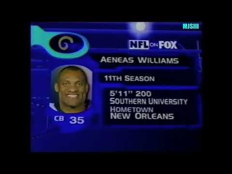2001 week 17 Atlanta Falcons at St Louis Rams