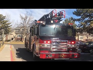 -Ride along- South metro fire rescue ladder 12