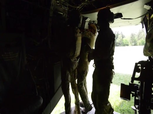 U.S. Sailors and Israeli Soldiers Conduct Fast-Roping Training in Germany