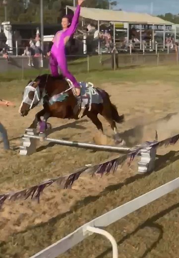 Inverell Show 2025: Trick Riding and Show Jumping Highlights