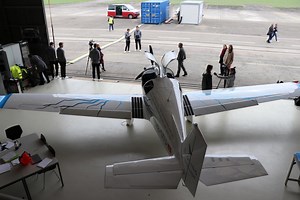 Student-built electric plane takes to the Swiss skies