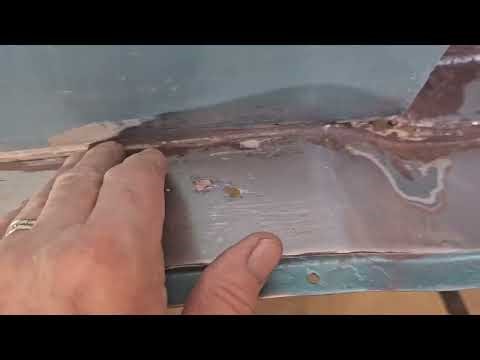 1 level up the Belvedere..Can I cut the rust and build structure I can trust? #rust repair#projects