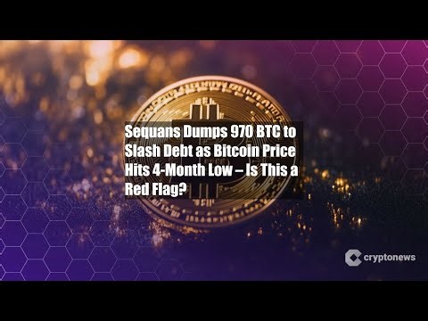 Sequans Dumps 970 BTC to Slash Debt as Bitcoin Price Hits 4-Month