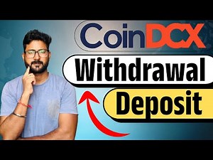 CoinDCX me Deposit aur Withdrawal kaise kare || How to Deposit and Withdrawal Money in CoinDCX
