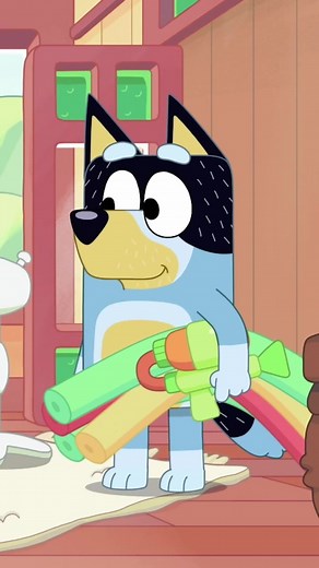 Turns out the boring stuff is important. Who knew? #blueytok #bluey #thepool