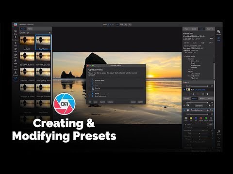 Creating & Modifying Presets - ON1 Photo RAW