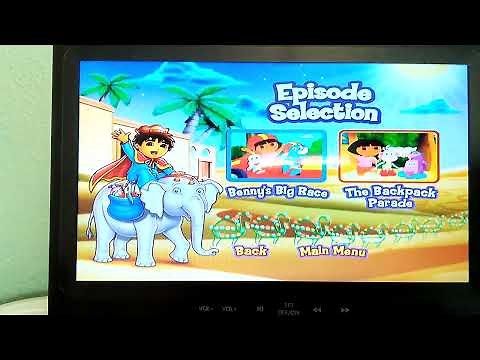 Dora Celebrates Three Kings Day DVD Menu Walkthrough