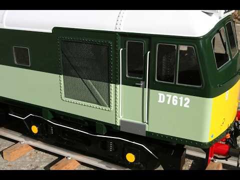 Maxitrak Class 25, 5" gauge, garden railway locomotive