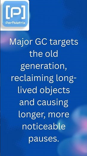 Major and Minor GC #perfmatrix #performanceengineering #gc #garbagecollection