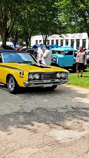 1968 Mercury Montego MX Classic Car Drive By Engine Sound Easy Rodders Car Show 2024#153 | Addison Perkins