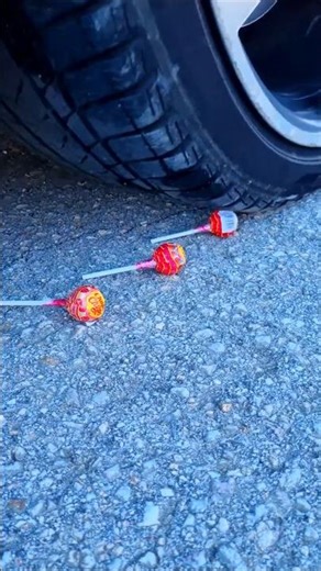 Crushing Crunchy & Soft Things by Car! #shorts #crushing #asmr #crunchy