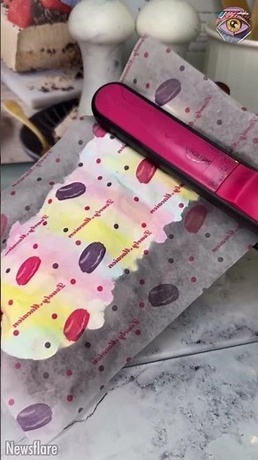 Weird chocolate method, epic results! ✨🍫🤩 #diydessert #asmrfun