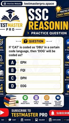 SSC Reasoning Practice Question 🔥 | Coding Decoding Trick | Most Expected SSC Question #ssc