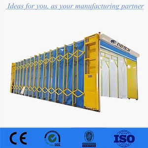 [Hot Item] Adjustable Mobile Spray Painting Booth for Environmental Protection