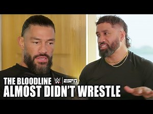 The Bloodline didn't originally want to be wrestlers 👀 | WWE on ESPN