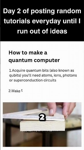 how to make a quantum computer (easy tutorial)