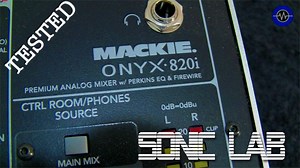 Sonic LAB: Mackie Onyx 820i Firewire Mixer