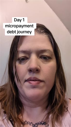 Day 1 on debt payoff. #debtfree #debtfreejourney #micropayments #engagement #goals