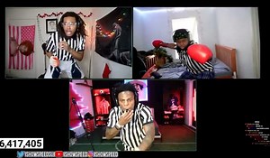 Speed hizo un evento de boxeo en linea donde sus fans boxeaban a través de Discord. | Zona Híbrida