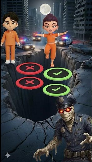 Zombie vs Mummy – One Wrong Step = Game Over!#shorts #animation #cartoon #zombie #mummy