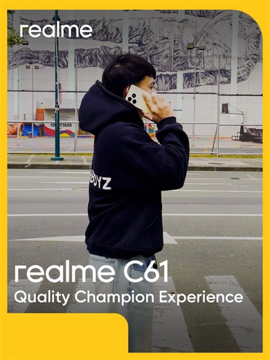 Experience Ultra-Smooth Scrolling with realme C61