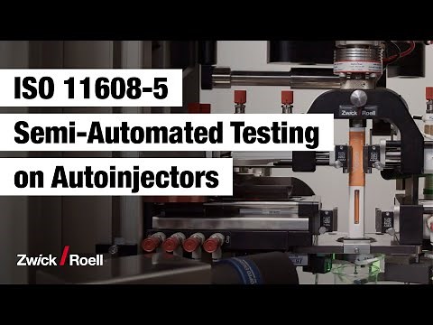 ISO 11608-5 | Semi-automated Autoinjectors Testing