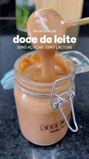 Sugar-free dulce de leche