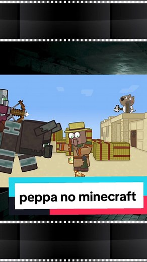 Peppa Pig vs 6 Caçadores no Minecraft | Respondendo a @nada48292837 Parte 2