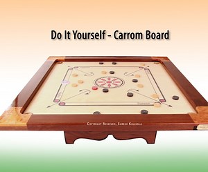 How to Make Your Own (DIY) Carrom Board - Indian Board Game