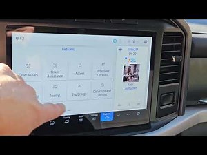 Ford F150 Lightning XLT 12" Screen Features Menu - Lots Of Features To Unpack!
