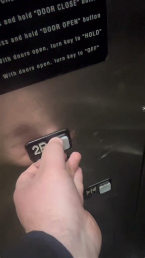 Stuck button = Elevator floor lockout