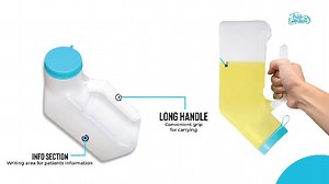 Watch Urinals for men spill proof on Amazon Live