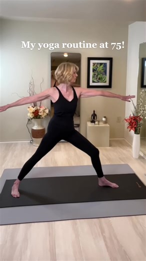 Morning Yoga Routine for Women Over 70 | Fitness at 75