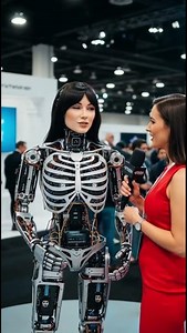 Enjoy the Future Technology, Beautiful Robot Lady #robot
