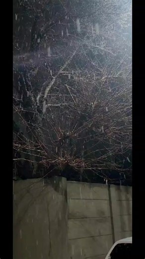 night snowfall 🤦🏻 Quetta cantt 🫰🏻🥹##foryoupageofficiall ##viralviedochallenge ###foryoupage❤️❤️