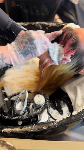 Platinum Blonde Color Correction Process and Results