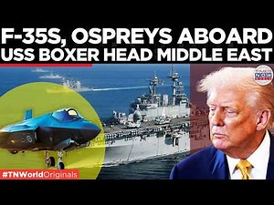 USS BOXER DEPLOYS: 4,500 Marines, F-35s Head Middle East | US-Iran War
