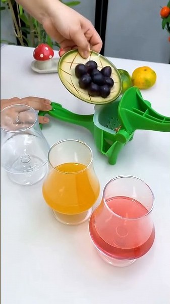 Product Link in Bio ( # 1391) ▶️ Manual Easy Fruit Juicer Tool